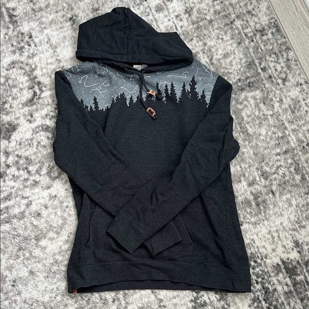 Men's Black Forest Print Sweater